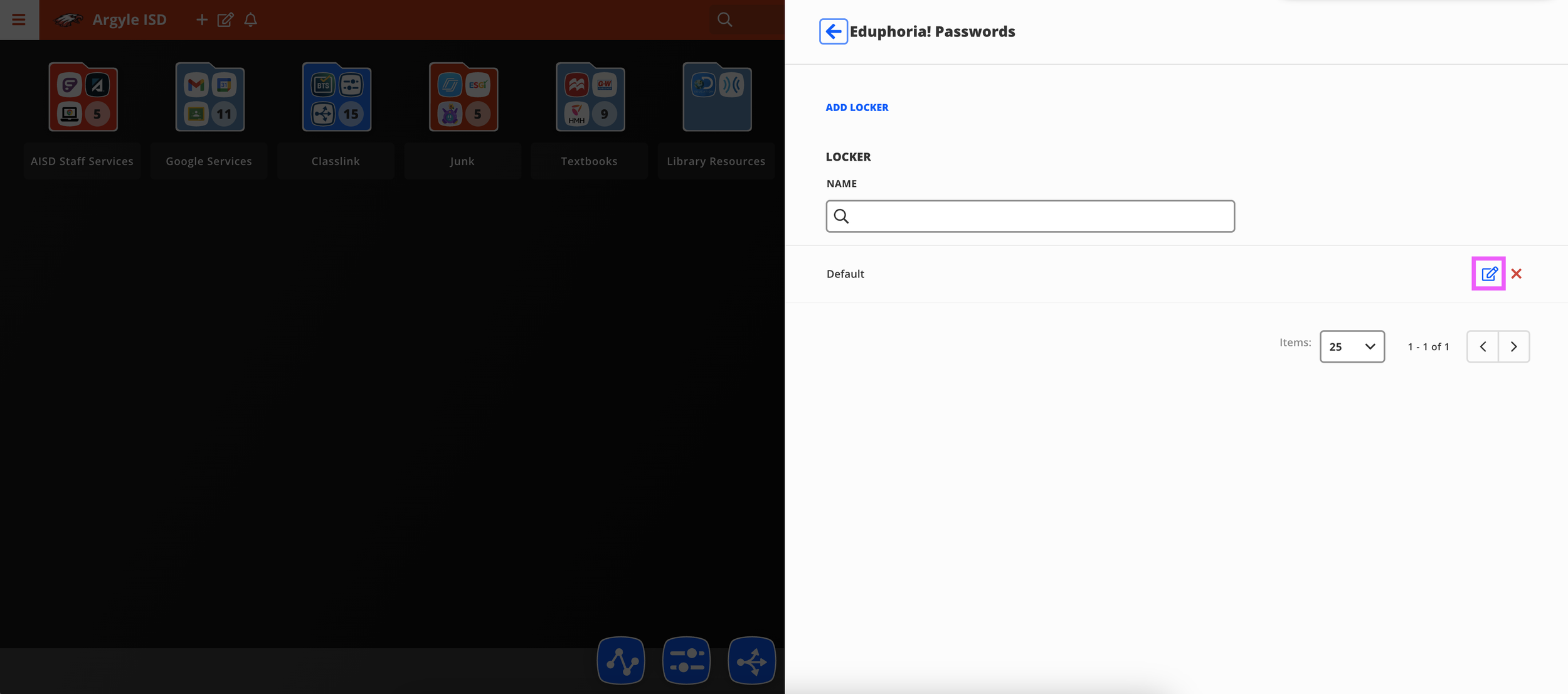 ClassLink Password Locker — AISDIT